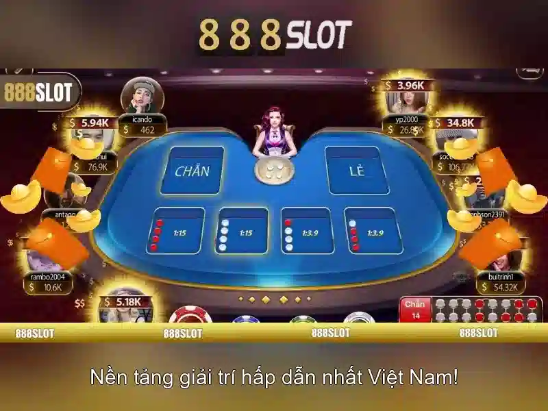 Đa Dạng Trò Chơi Slot Tại 888SLOT