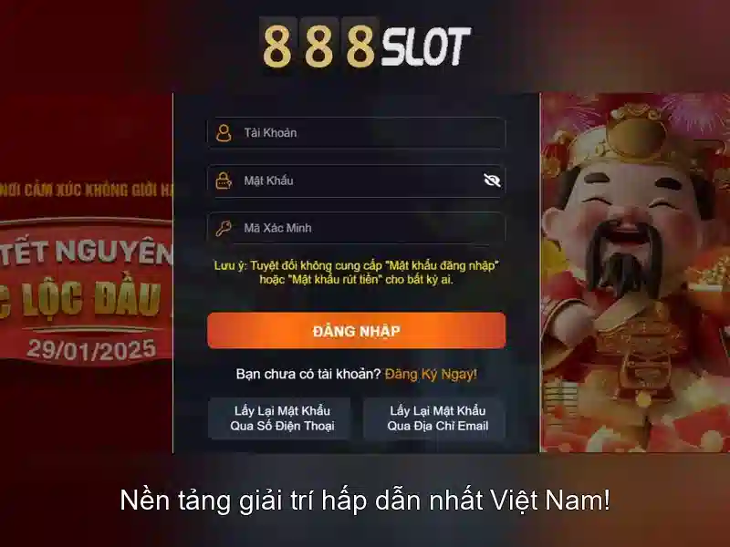 Trải nghiệm slot